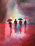 Friends in the rain [£350]